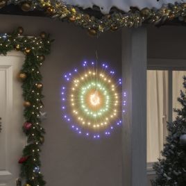 Faune Christmas Starburst Lights 140 LEDs 2 pcs Multicolour 17cm