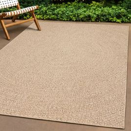 Rug 140x200cm Jute Look Indoor and Outdoor