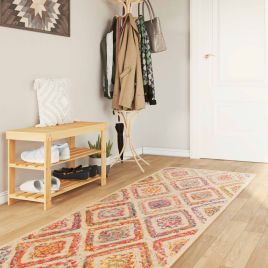 Rug Washable Multicolour 80x300cm Anti Slip