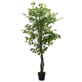 Artificial Ficus Tree 378 Leaves 80cm Green