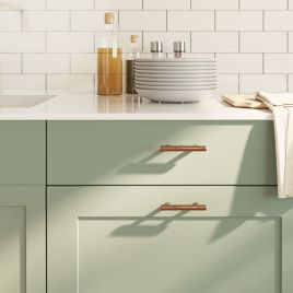 Cabinet Handles 20 Pcs Bronze 64mm Stainless Steel