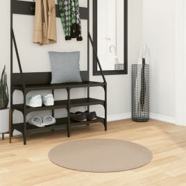 Rug Short Pile Soft and Washable Sand 80cm