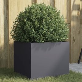 Planter Anthracite 32x30x29 cm Cold-rolled Steel