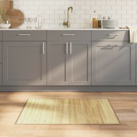 Rug Rectangular Light Natural70x100 cm Bamboo