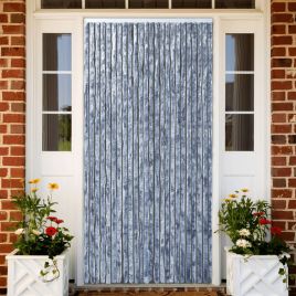 Fly Curtain Silver 100x200 cm Chenille
