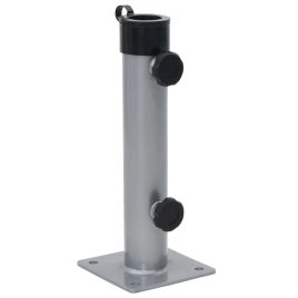 ASLGLEN Parasol Base for Dia 38/48 mm Pole Steel - Silver