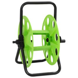 Free Standing Green Hose Reel for 45 m 1/2" Hose Steel - vid-4006168