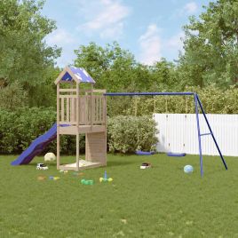 THNEST Outdoor Playset Solid Wood - Pine