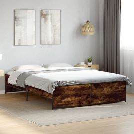 Bedframe Smoked Oak 160x200cm