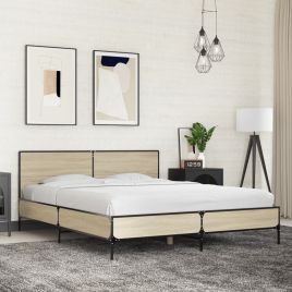 Bedframe Sonoma Oak 160x200cm