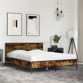 Bedframe Smoked Oak 140x190cm