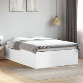 Bedframe White 135x190cm Double