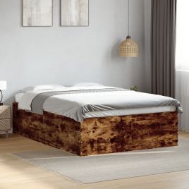 Bedframe Smoked Oak 135x190cm Double