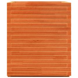 Garden Planter Wax Brown 90x60x72.5 cm Solid Wood Pine