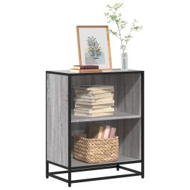 Book Cabinet Grey Sonoma 60x35x76 cm Engineered Wood