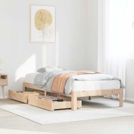Bedframe with Drawers 90x200cm