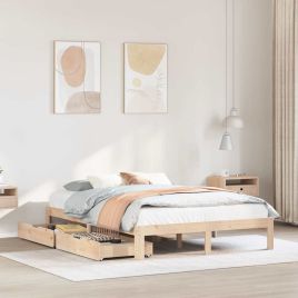 Bedframe with Drawers King Size 150x200cm