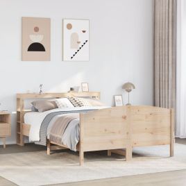 Bedframe 160x200cm Solid Wood Pine