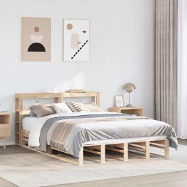 Bedframe 120x190cm Small Double Solid Wood Pine