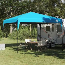 HELVALE Canopy Tent Manual 290x290x251 cm Fabric - Blue