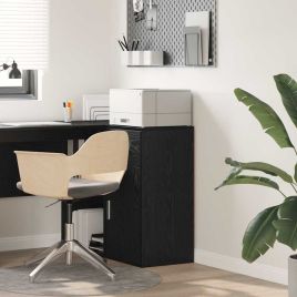 Black Oak Storage Cabinet Black Oak MDF with Black Oak Veneer