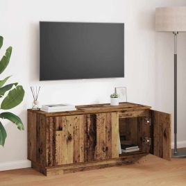 TV Cabinet Old Wood 100x38x49 cm Engineered Wood