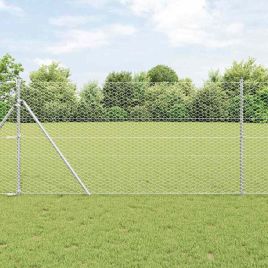 Hexagon Fence 1x50 m Galvanised Steel