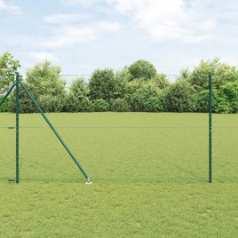 Hexagon Fence Green 1.5x50 m Steel