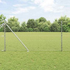Hexagon Fence 1.4x10 m Galvanised Steel