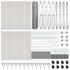 Hexagon Fence 0.8x100 m Galvanised Steel