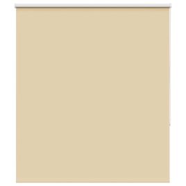 Roller Blind Blackout Beige 135x150 cm Fabric Width 131.6 cm Polyester