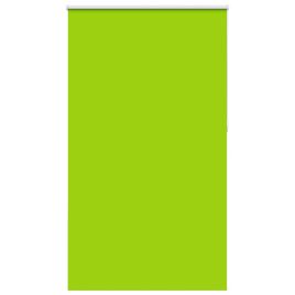 Roller Blind Blackout Leaves Green 125x210 cm Fabric Width 121.6 cm Polyester