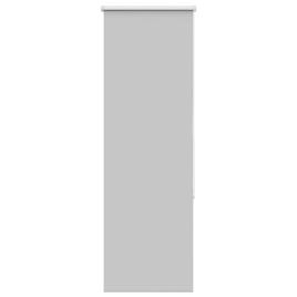 Roller Blind Blackout Light Grey 55x130 cm Fabric Width 50.7 cm Polyester