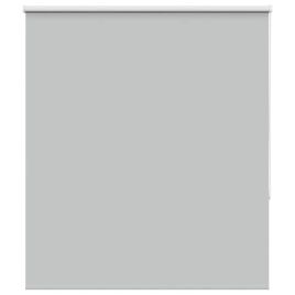 Roller Blind Blackout Light Grey 120x130 cm Fabric Width 116.6 cm Polyester