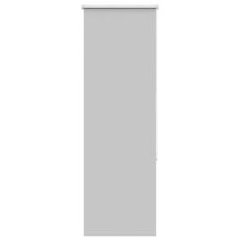Roller Blind Blackout Light Grey 55x150 cm Fabric Width 50.7 cm Polyester