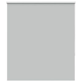 Roller Blind Blackout Light Grey 125x150 cm Fabric Width 121.6 cm Polyester