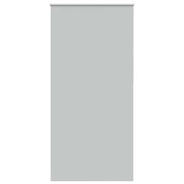 Roller Blind Blackout Light Grey 100x230 cm Fabric Width 95.7 cm Polyester