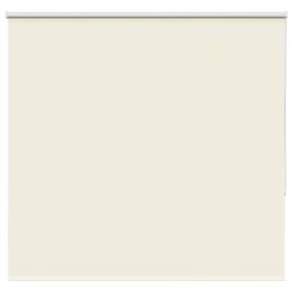 Roller Blind Blackout Off White 160x175 cm Fabric Width 156.6 cm Polyester