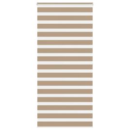 Zebra Blind Sand Brown 115x200 cm Fabric Width 110.9 cm Polyester