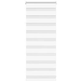 Zebra Blind White 65x100 cm Fabric Width 60.9 cm Polyester