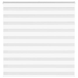 Zebra Blind White 150x150 cm Fabric Width 145.9 cm Polyester