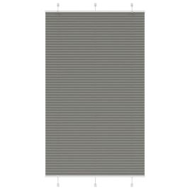 Pleated Blind Anthracite 120x200 cm Fabric Width 119.4 cm Polyester