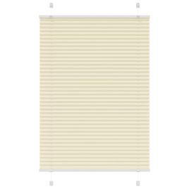 Pleated Blind Cream 95x150 cm Fabric Width 94.4 cm Polyester