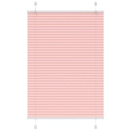 Pleated Blind Pink 85x100 cm Fabric Width 84.4 cm Polyester