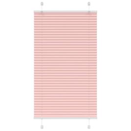 Pleated Blind Pink 80x150 cm Fabric Width 79.4 cm Polyester
