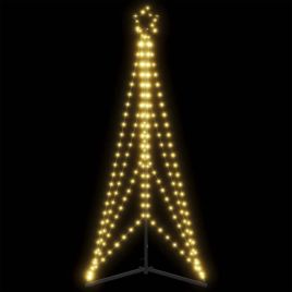 GLOWRA LED Christmas Tree 363 LEDs Warm White 182 cm