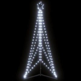 GLOWRA LED Christmas Tree 363 LEDs Cold White 182 cm