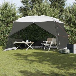 HERWOD Mosquito Tent 380x380x225 cm Polyester and Fiberglass - Grey