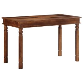 Dining Table 120x60x77 cm Solid Wood Acacia