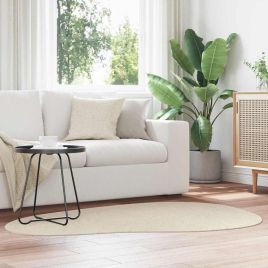 Rug Folding Beige 120 x 170 cm Polyester